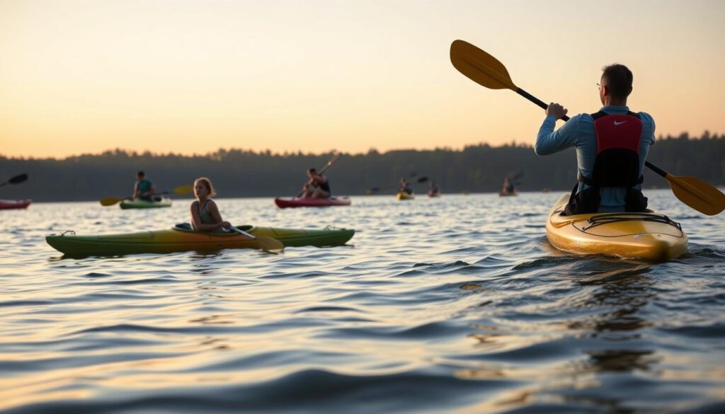 Kayaking techniques