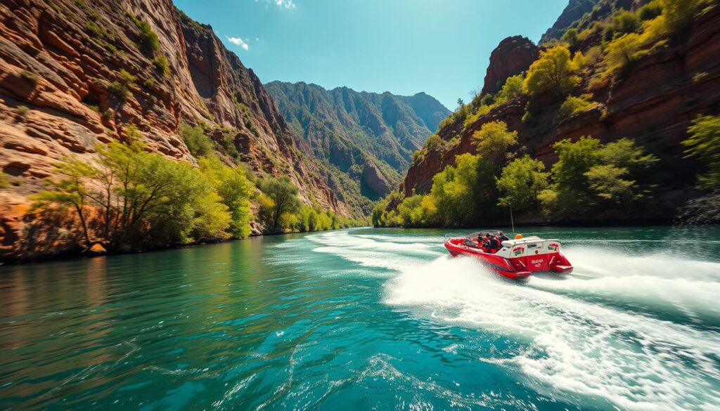 Top destinations for river jet boating