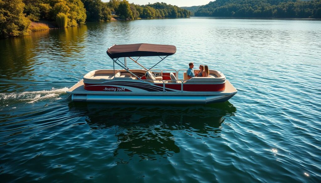 compact pontoon boats