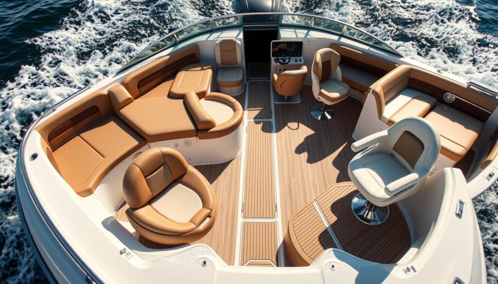 different boat seat styles