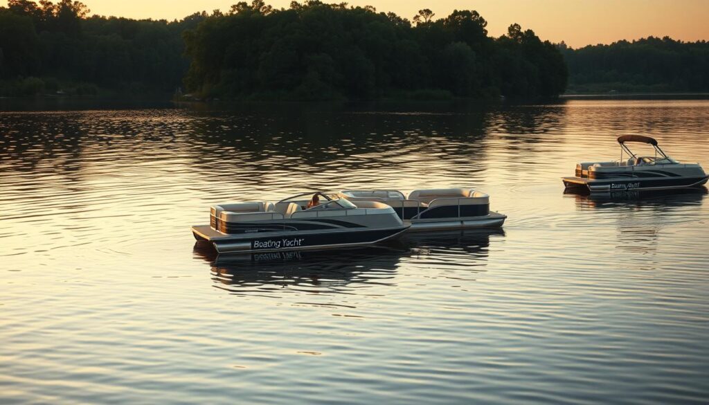 small pontoon boats