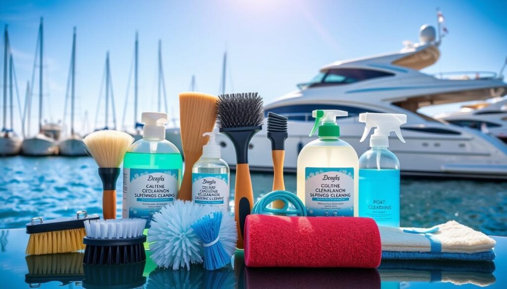 Essential boat cleaning tools